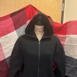 Scuba Banana Republic, like new all black full zip hoodie/jacket. Size Med.